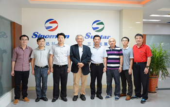 新加坡规划之父刘太格先生莅临三达膜科技（厦门）有限公司参观访问